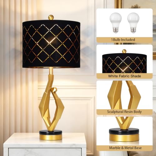 30" Modern Bedside Lamps for the Bedroom