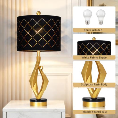 30" Modern Bedside Lamps for the Bedroom