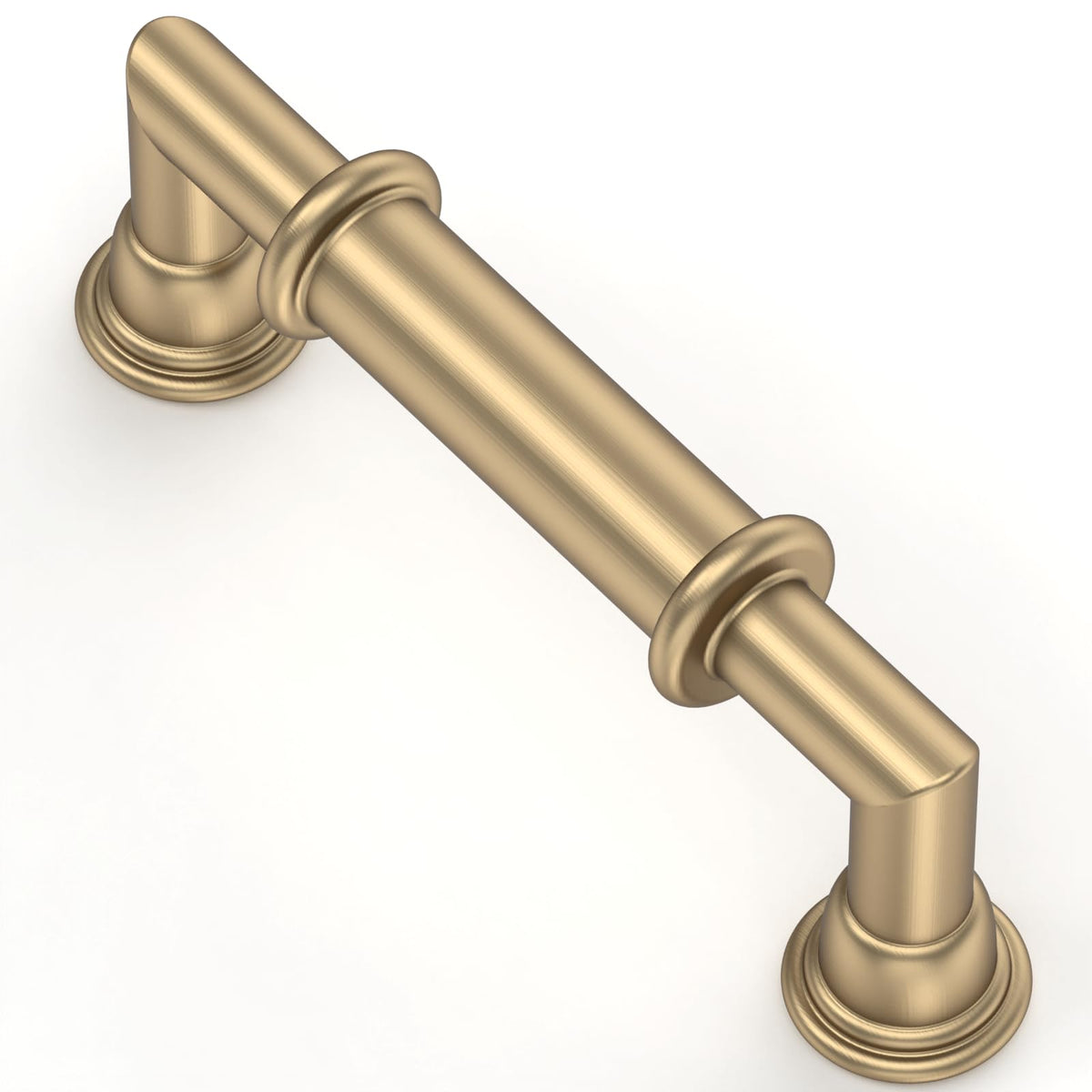 5 Pack Champagne Bronze Cabinet Pulls 3 Inch (3" Hole Center / Champagne Bronze)