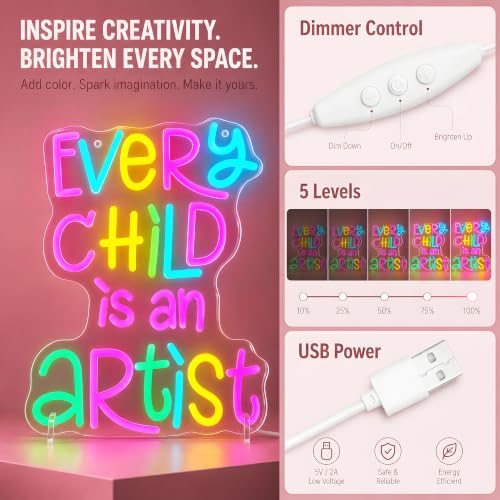 LED Colorful Neon Sign for Wall Decor