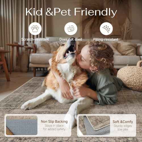 Taupe 2x8 Neutral Runner Rugs for Hallway (Taupe / 2' x 8' (Runner))