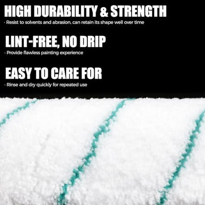 18 Inch Microfiber Paint Roller Covers