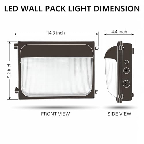 Dimmable LED Wall Pac Light