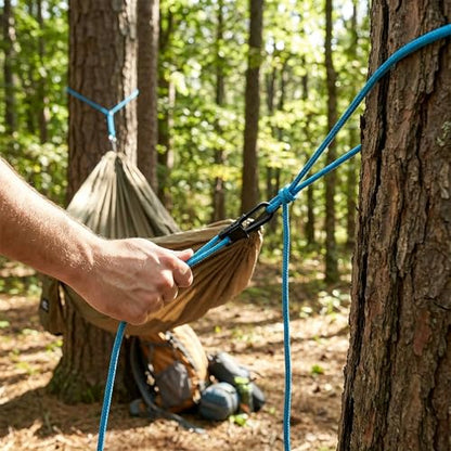 6 Pack Rope with Roller Tensioner for Easy and Secure Tying