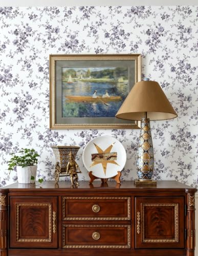 Floral Peel and Stick Wallpaper Vintage Floral Contact Paper