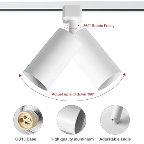 3 Color Plug in Track Lighting with Power Cord
