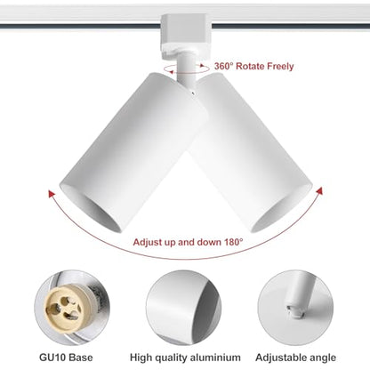 3 Color Plug in Track Lighting with Power Cord