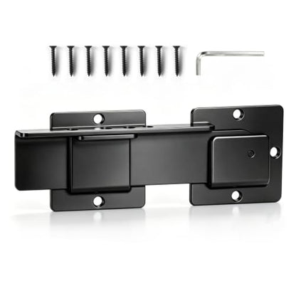 9" Reversible Door Latch with Padlock Hole