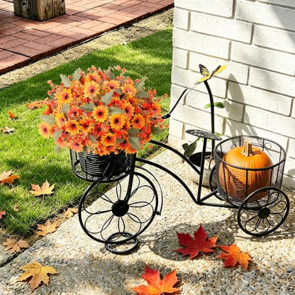 Artificial Fake Plants Flowers for Outdoor Outside Spring Summer Decoration