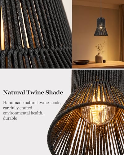 BTP Boho Woven Pendant Light UP3065
