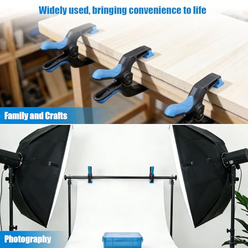 Heavy Duty Plastic Spring Clamps for Woodworking