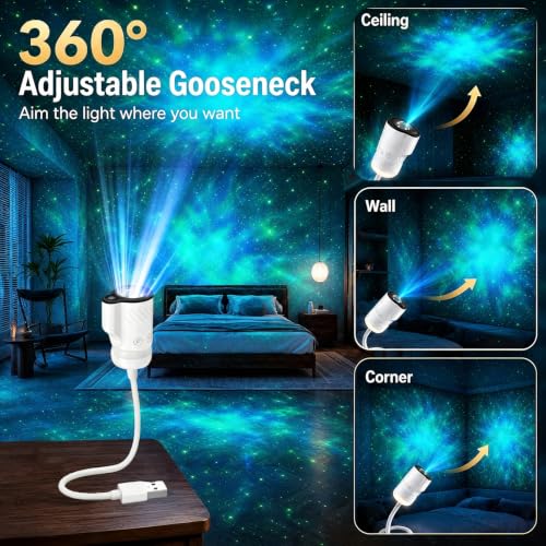 Galaxy Starry Sky Night Light Projector