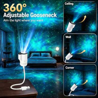 Galaxy Starry Sky Night Light Projector