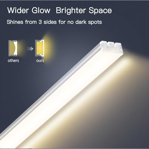 Under Cabinet LED Lighting Bars (Touch / Silver)