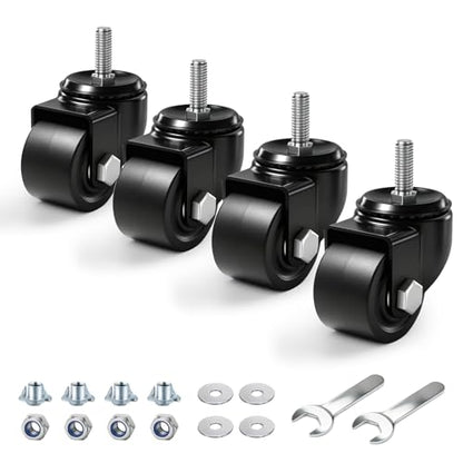 Threaded Stem Heavy Duty Casters Set of 4