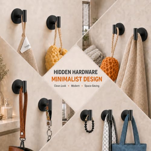 2026 Upgraded Suction Cup Hooks 4 Pack