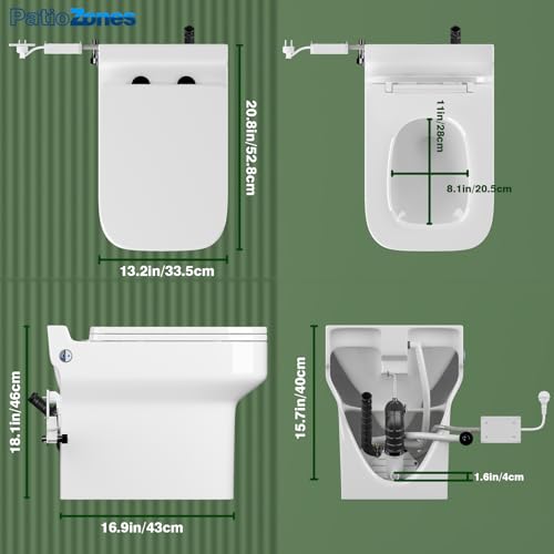 Tankless Macerating Toilet