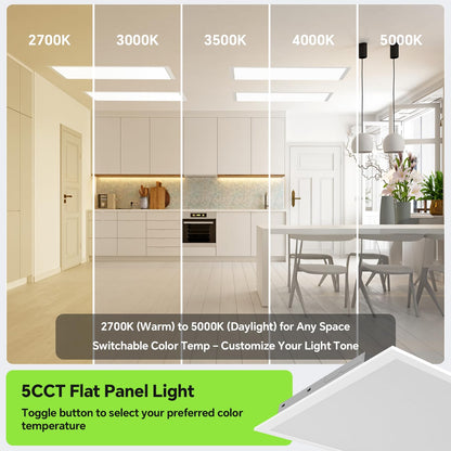 6Pack 2x2 LED Light Flat Panel (2x2FT 6Pack / 2x2FT 6PACK)