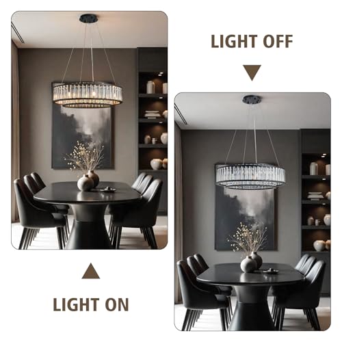 Modern Round Crystal Chandeliers Lighting Fixture