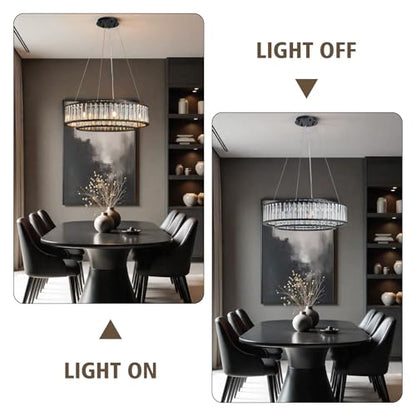 Modern Round Crystal Chandeliers Lighting Fixture