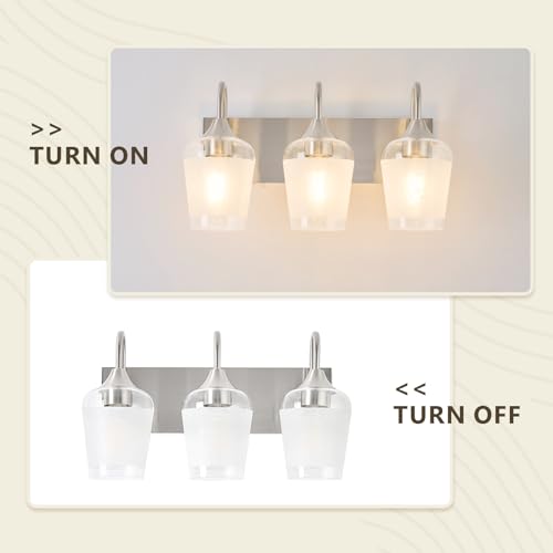 3 Light Bathroom Light Fixtures