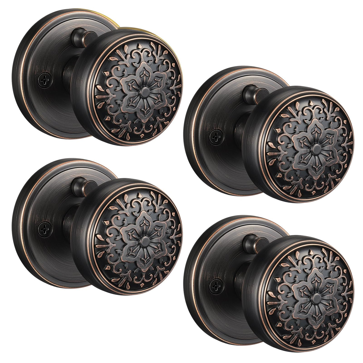 Oil Rubbed Bronze Door Knobs (Oil Rubbed Bronze)