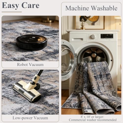 2x10 Runner Rug (Black & Cream / 2' x 10' (Rectangular))