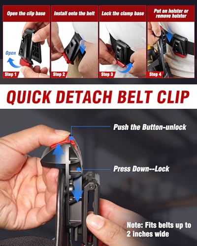Drill Holster for Tool Belt