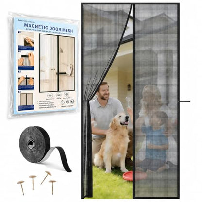 Magnetic Screen Door Mesh