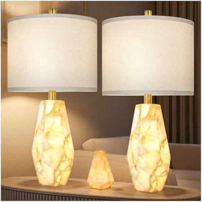 Alabaster Table lamp Series