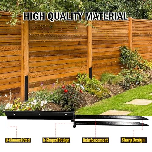 Double Tube Fence Post Anchor