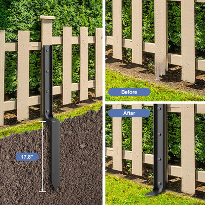 8 Pack Fence Post Repair Kit