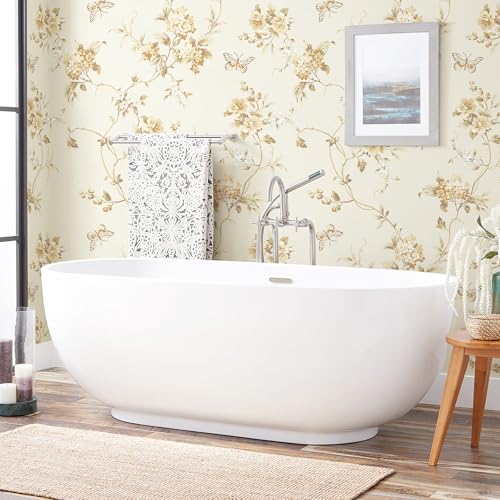 Peel and Stick Wallpaper Floral Wall Paper Modern Decorative Self Adhesive Removable Wallpaper