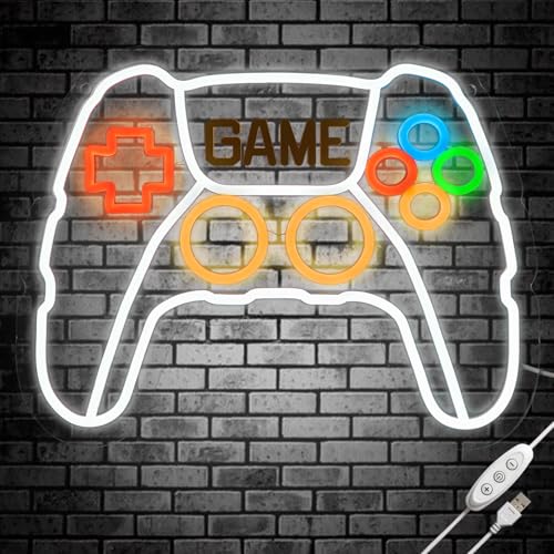 Gamer Neon Sign for Game Room Decor