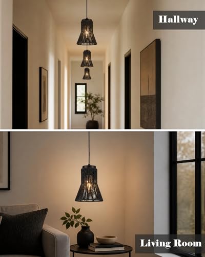 BTP Boho Woven Pendant Light UP3065