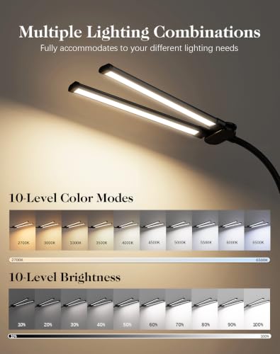 LED Floor Lamp with Table
