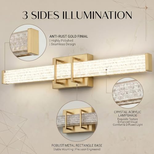 Modern LED Bathroom Light Fixtures