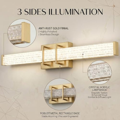 Modern LED Bathroom Light Fixtures