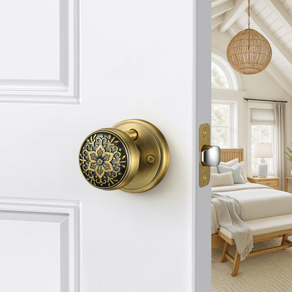 Brass Door Knobs (Brass)