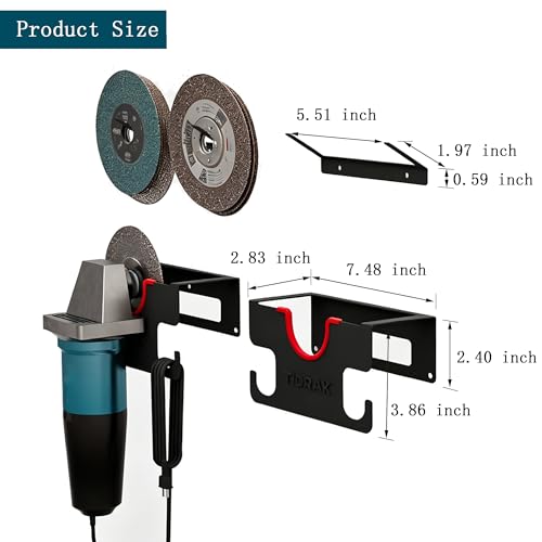 Angle Grinder Holder Wall Mount