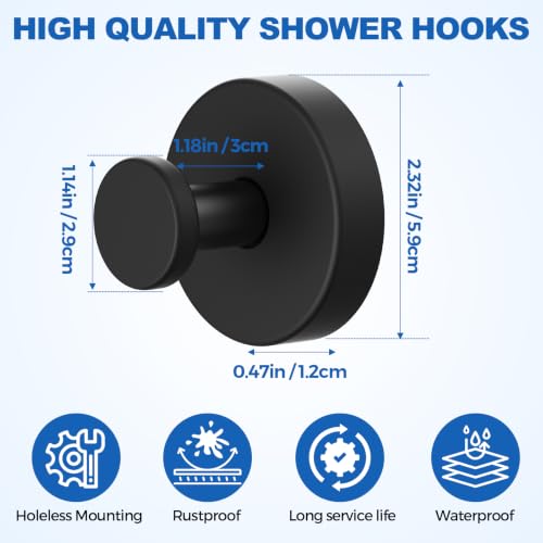 Suction Cup Hooks for Shower