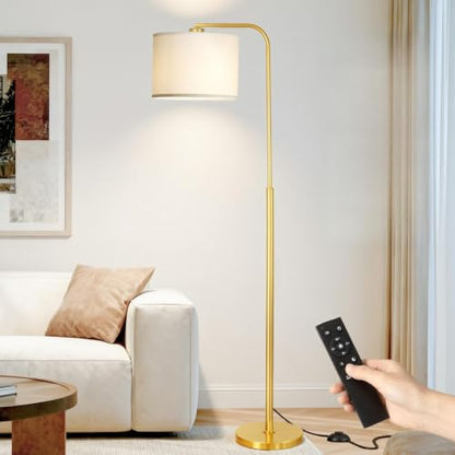 Floor Lamp with Remote Control Dimmable for Living Room and Bedroom