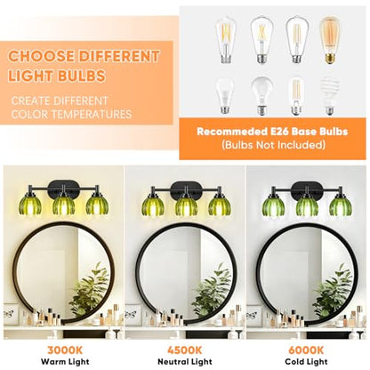 Bathroom Vanity Light (Black)