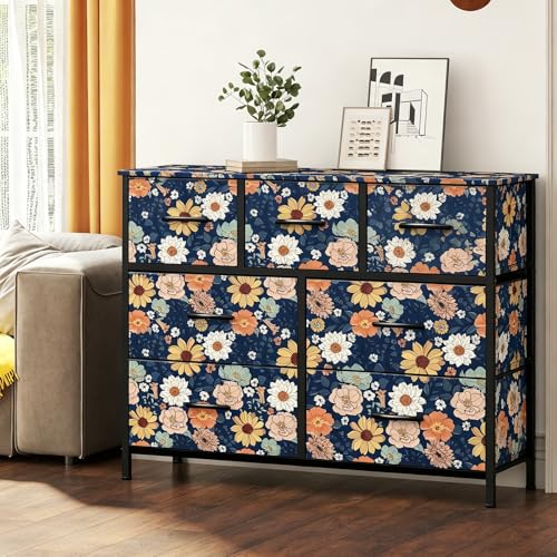 Vintage Floral Wallpaper Peel and Stick Boho Floral Contact Paper Flower Leaf Removable Self Adhesive