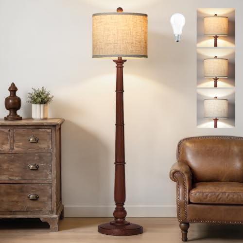 61'' Vintage Floor Lamp for Living Room