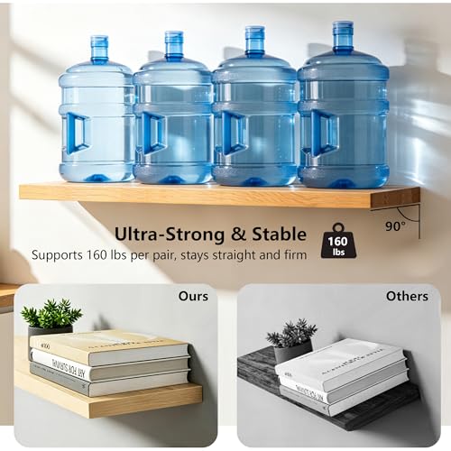 Floating Shelf Brackets Hidden