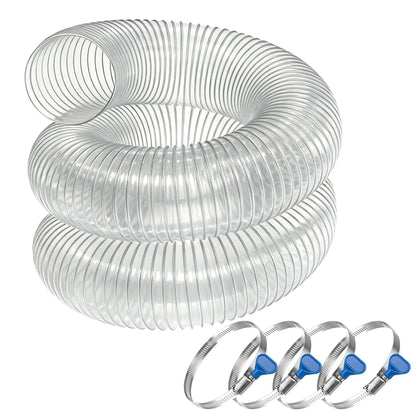 5" x 10' PVC Dust Collection Hose (5" x 10')
