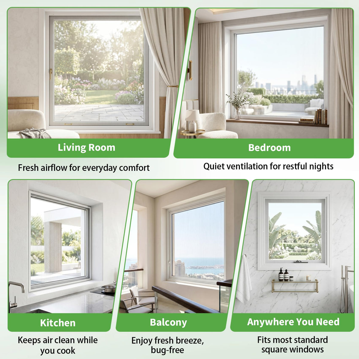 46" x 46" Window Screen Kit (46'' x 46'')