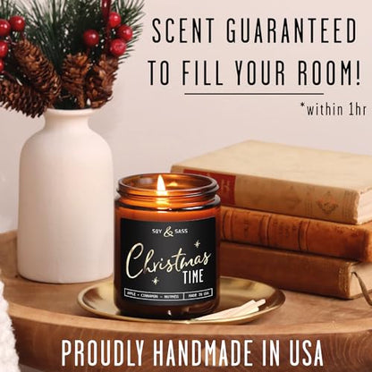 Fall Candles and Christmas Candles