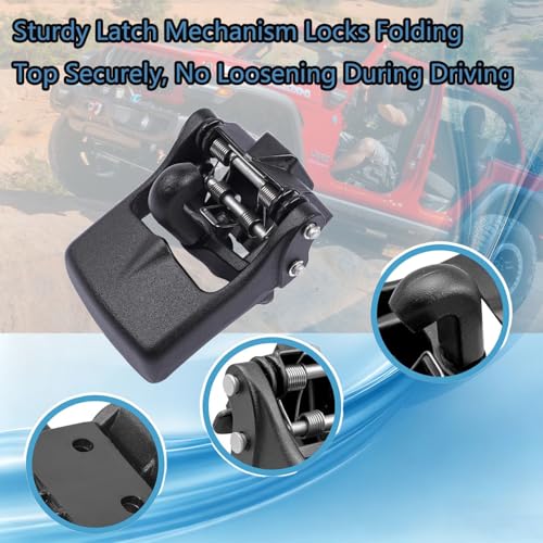Folding Top Latch Compatible with Gladiator Wrangler JL 68391566AB